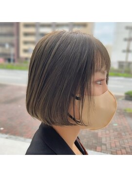 ロッカヘアエジェ(ROCCA hair eje.) エフォートレスワンレンボブ