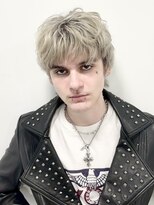 メリケンビューティーパーラー コウベ(MERICAN BEAUTY PARLOR KOBE) メンズニュアンスカットハイトーンカラーショート