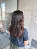大人可愛い◎ゆるめパーマ×ダークブラウン