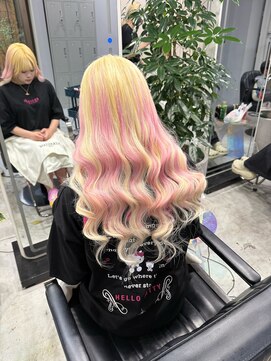 エデンユートピア(EDeN utopia) #エクステ#シールエクステ#ハイトーン#ブロンド