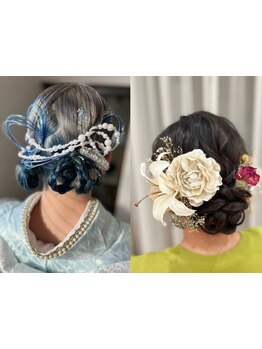 圧倒的な似合わせとハイクオリティな技術で、周りと差がつくスタイルをご提案☆特別な日をより素敵に演出◎