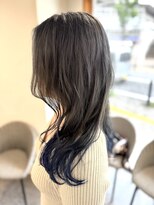 シアン 橋本店(Shian)&nbsp;アッシュグレー×ネイビーブルー　グラデーションカラー