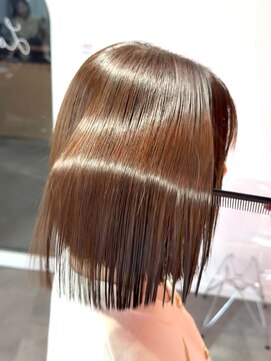ロンドヴァリー 渋谷店(Lond vallee) 【山崎限定】艶が出る地毛風ストレートタッセルボブ