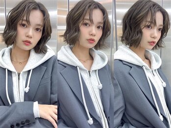 ユイマァル 倉敷店(YUIMARL)の写真/【笹沖】ブリーチも髪質改善も欲張りたい学生必見！“今いちばん可愛い自分”にアップデート◎