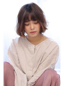 ビューティーアンドフリーハコ(Beauty&Free HACO) 大人ゆるカール ブランジュボブ