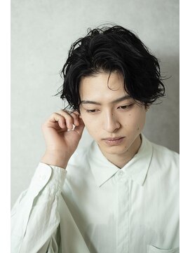 ヴェイン 渋谷(vain) 束感波巻きパーマ王道スパイラルパーマ清潔感k