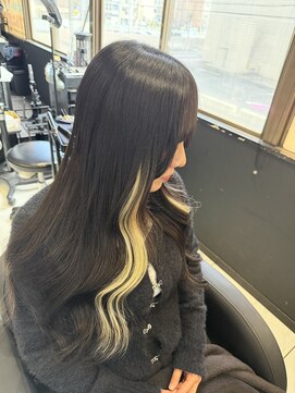 ヘアーデザイン ジェルム(Hair Design germe) ポイントカラーエクステ MAYUKO