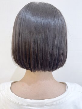 モリオ フロム ロンドン 成増店 【morio成増/児玉】ミニボブ　暗髪　縮毛矯正