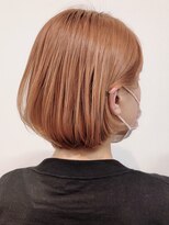 ラック 津田沼(LUCK)&nbsp;オレンジブラウン/オレンジベージュ/ハイトーンボブ