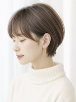 ウィールールピヴォクロス(WE RULE pivot cross) 20代30代40代50代/耳掛け可能な大人可愛いショートボブスタイル