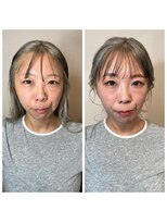 シュクレアミ 福島(sucre ami) 私服に合わせたカジュアルメイク【福島/ヘアメイク】