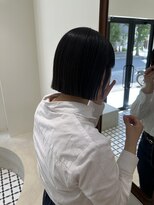 ニール シトロン 名古屋 伏見 丸の内(NEELU citron) 【NEELU_yuna】髪質ストレート×ボブ