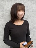 雰囲気を少し変えるレイヤーボブ