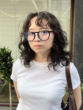 トオ(TOH) ウェーブヘアロングパーマレイヤーパーマホットパーマ