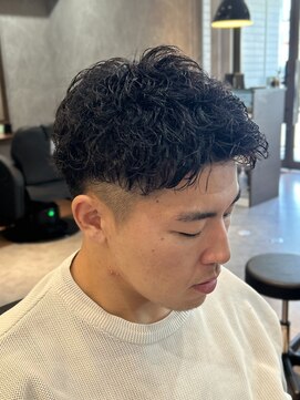 ザ クラン バイ ヘッドライト 仙台長町店(THE CLAN by HEADLIGHT) 【短髪×清潔感】メンズアクティブショートパーマ