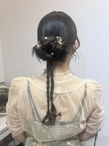 ヘアコレクション アンジュ(Hair collection Unge) リボンカチモリアレンジ*