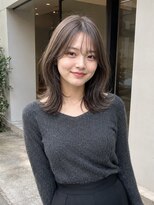 フィエルウメダ(Fier umeda) ローレイヤーカット×前髪カット×ブリーチなしカラー