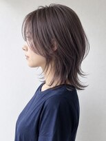 ヘイ 松本店(HEY)&nbsp;【HEY 松本】くびれレイヤーミディ×ラベンダーグレージュ