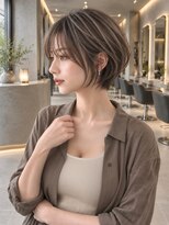 アース 大曽根店(HAIR&MAKE EARTH)&nbsp;白髪ぼかしハイライトショート