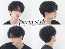 cherir MEN【メンズパーマ/men's曲がる縮毛矯正/メンズカット】南草津の雰囲気（抜け感のあるメンズパーマ[南草津/草津/ニュアンスパーマ]）