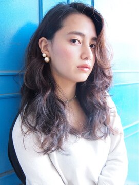 ナヌーク シブヤ(nanuk shibuya) ダークアッシュ～ピンクアッシュグラデーション×外国人風ヘア☆