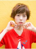 ナチュラル可愛いショートボブ♪
