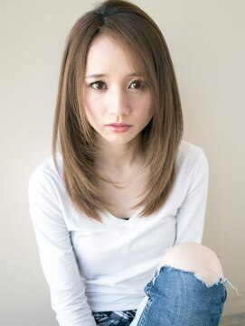 ローラン(ROULAND) グレージュストレート○