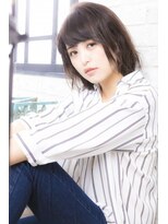 アジールヘア 所沢プロペ通り店(agir hair)&nbsp;ツヤ感アッシュボブ【所沢】