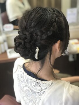 グラードヘアー(Grado hair) ゆるふわパーティアップ