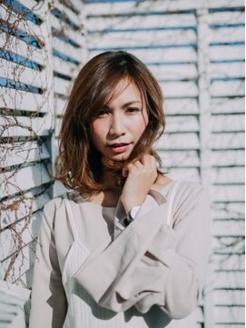 エマージュ 橋本(Emerge) 大人のゆるふわミルクティベージュ[橋本駅]