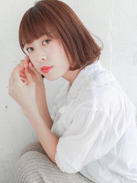 ルティア(Lutia) 切りっぱなし 厚めバング!