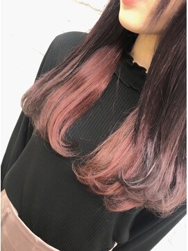 アンククロス 表参道(ANKH CROSS) ディープパープル×ピンクレッド【ANKH CROSS 表参道】