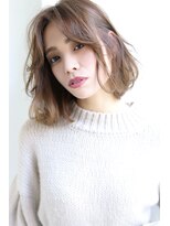 ロゼ 甲子園口(Rose)&nbsp;【ROSE/甲子園口】センターパート/ラフウェーブ/大人ボブ