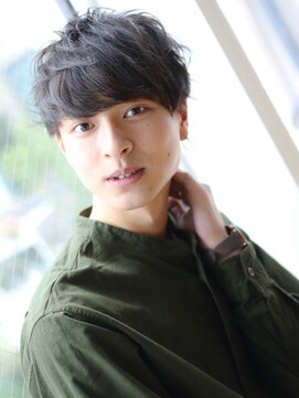 Ruiメンズ ハチ張りさんでも似合う小顔効果 マッシュショート L バイオレット 表参道店 Violet のヘアカタログ ホットペッパービューティー