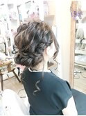 シニヨンロングアレンジ　【ヘアアレンジ  立川/立川南口】