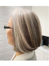 「白髪」と上手に付き合っていくカラーリング♪