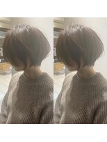 ネオリーブ モカ 川崎チネチッタ店(Neolive mocca)&nbsp;20代30代40代大人素敵小顔丸み前下がりショート 川崎