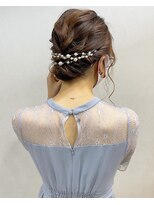 フィオーレ ヘアデザイン(FIORE hair design)&nbsp;シニヨン　お呼ばれ