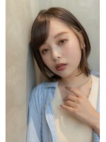 ブエナビスタ(BUENA VISTA) 【BUENAVISTA】大人かわいい前髪ボブ/インナーカラー/イルミナ
