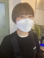 コレット ヘアー 大通(Colette hair) マッシュショート×ベージュ