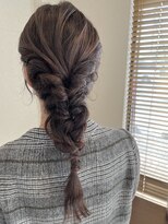 美容室 ルアル 市原市八幡宿店(Luar)&nbsp;編みおろしアレンジ♪