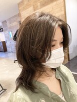 アミュレット バイ サファリ 西荻窪(AMULETTE BY SAFARI)&nbsp;《お客様スタイル3》ミディアムレイヤー×デジタルパーマ