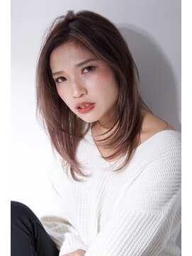 アトリエ モーリスヘアー 東長崎店(Atelier Morris Hair) ミディアム×サイドレイヤー