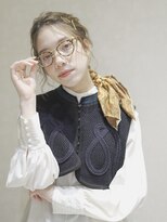 オレロ 国立(olelo)&nbsp;暗めカラー/グランマッシュ/デザインカラー/フェザーパーマ/国立