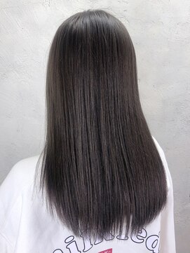 アイティーバイアルバム 松戸店(IT by ALBUM) グレージュストレート_ショコラベージュボブルフ_ba372401