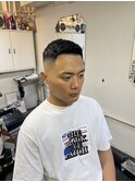 本格スキンフェードバーバースタイル