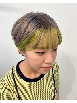 シアー(siar) フェイスフレーミング　ポイントカラー