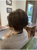 50代60代70代◎乾かすだけで決まる大人ナチュラルショートボブ
