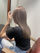 イノセンス 西宮北口店(innocence)&nbsp;ワンブリーチでつくる透明感&艶感グレージュ