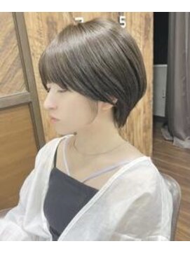 アルバ ヘアリゾート(ALBA) 【ALBAさわ】さりげないイヤリングカラーショートスタイル　☆★